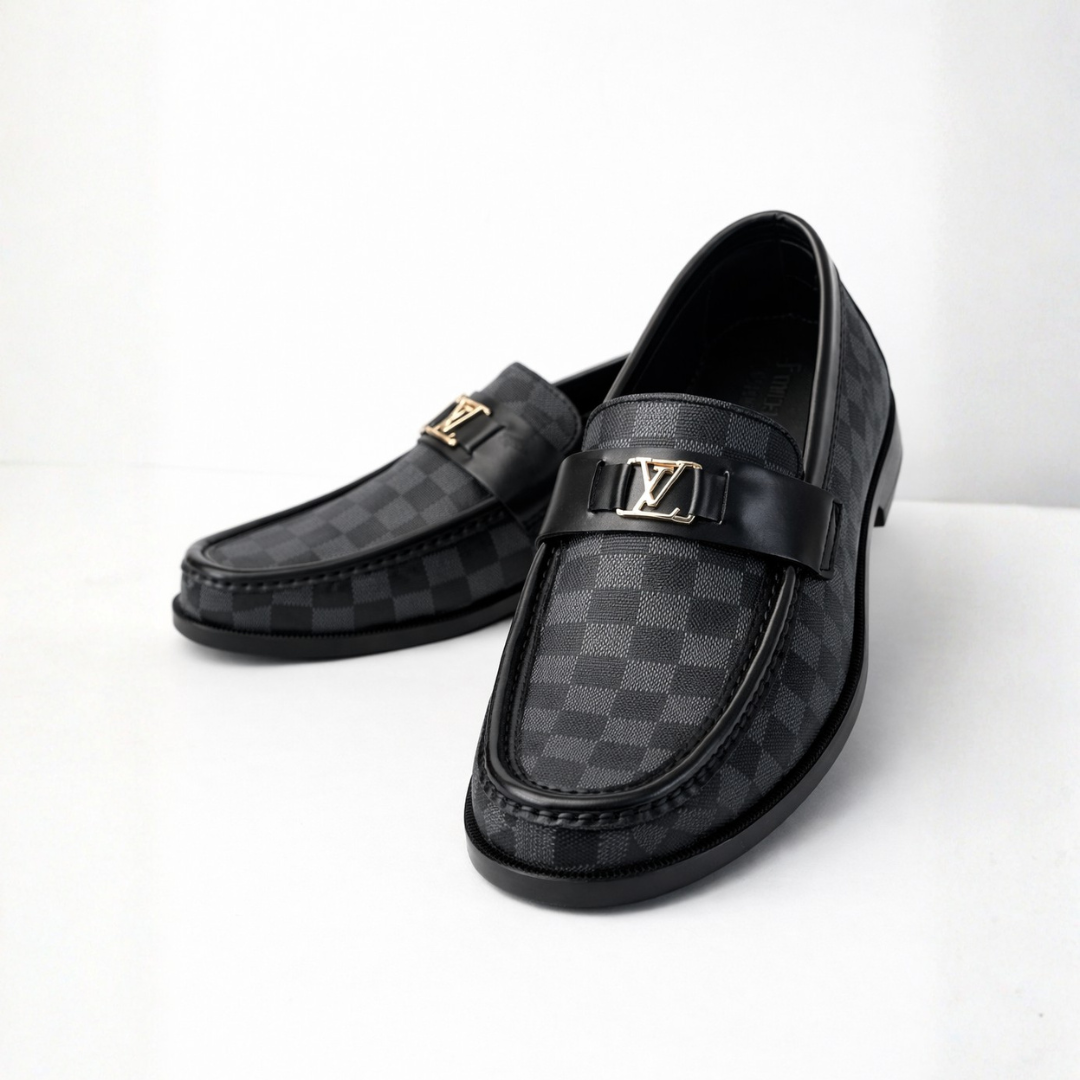 Premium Handmade LV Loafer