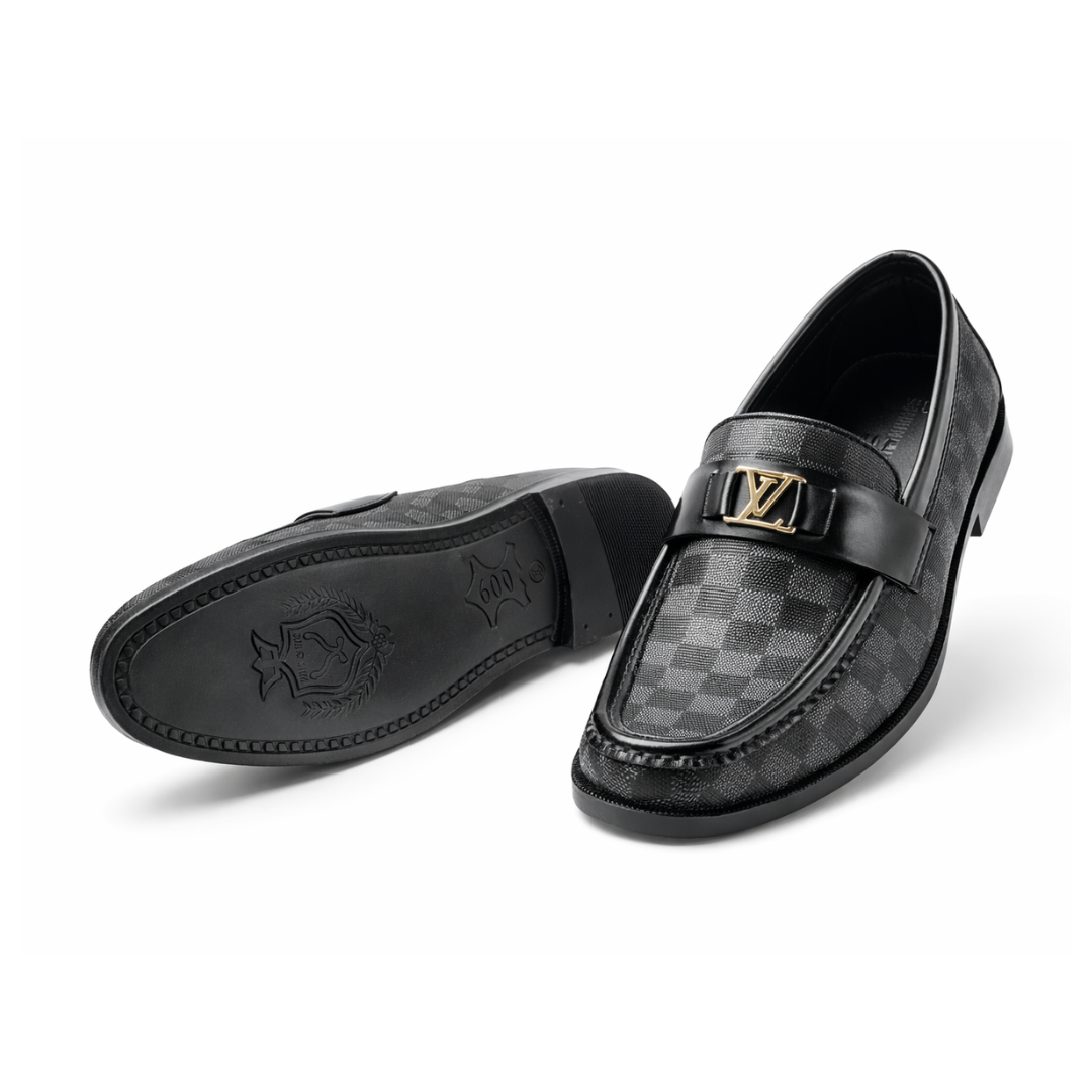 Premium Handmade LV Loafer