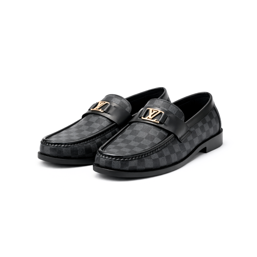 Premium Handmade LV Loafer
